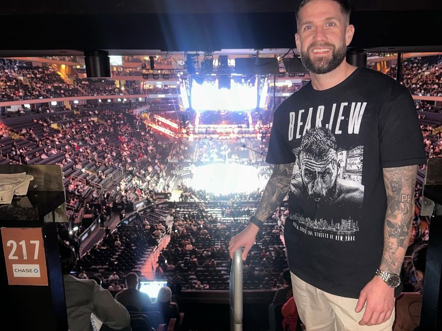 Greg inside Madison Square Garden